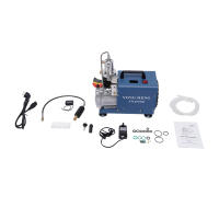 Compresor PCP, 30 mpa, 300 bar, 4500 psi, bomba de aire de alta presión, compresor de alta presión, bomba de compresor para pruebas de estanqueidad, recipiente a presión, experimento de - details 7