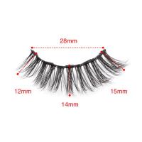 Pestañas de Mink 3D Hacedas Magnéticas Pestañas Falsas Naturales Largas de Belleza Hechas a Mano - details 20