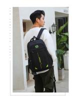 Mochila impermeable para hombre, bolsa de trabajo para ordenador portátil de 15,6 pulgadas, mochila de negocios para colegio uni - details 12