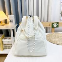 Mochila de nailon de gran capacidad con asa, bolso de hombro con cordón doble, mochila deportiva multifuncional impermeable - details 16
