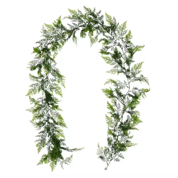 Guirnalda Floral de primavera de follaje Artificial, guirnalda Flexible de plástico, plantas colgantes, exquisita vid de hoja de primavera Artificial hecha a mano - 1
