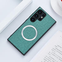 Funda Antigolpes para Samsung Galaxy S25-S21 Plus Cubierta de Borde de Tela Magnética con Patrón - details 0
