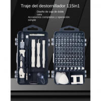 Juego de destornilladores multifunción 115 en 1Herramientas manualesDestornilladorReparación de teléfonos móviles - details 2