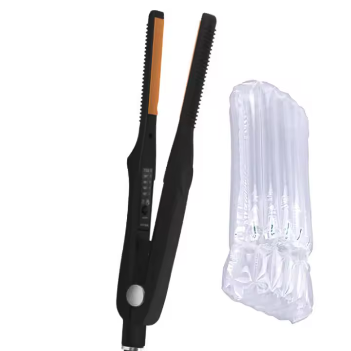 Plancha de Hierro Plano Pequeña Doble Voltaje Alisador yrizo para Cabello Corto - 1