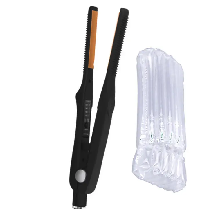 Plancha de Hierro Plano Pequeña Doble Voltaje Alisador yrizo para Cabello Corto - 1