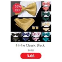 Chaleco de seda sólida para hombre, corbata de color champán, rosa, azul, verde, morado y rojo, gemelos de pañuelo, clips formales para boda y negocios - details 32