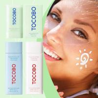 TOCOBO Protector solar de algodón Natural refrescante hidratante no graso fuerte protección UV cuidado de la piel violeta - details 0