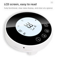 Controlador de temperatura del termostato inteligente WiFi 16A para calefacción de Suelo Eléctrica termostato de control de temperatura ambiente - details 4
