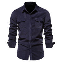 Camisa fina informal japonesa de algodón sic para hombre, nueva chaqueta de manga larga, otoño - details 1
