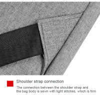 DIENQI Mochila Ultra-Delgada Para 14 ' 15,6 ' Portátil Hombre Multi-uso Bolsa de Trabajo Impermeable - details 22