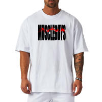 Camiseta deportiva de gran tamaño para hombre, camisa de manga corta de algodón para culturismo, hip-hop, moda de verano - details 9
