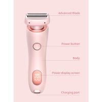 Máquina de depilación para mujeres, afeitadora de partes privadas, depiladora de bikini privada eléctrica - details 11