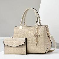 Conjunto de Bolso Madre e Hijo Leten Bolso de Hombro de Moda Casual de Gran Capacidad - details 0