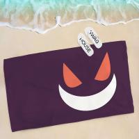 1pc P--Gengar Grande Microfibra Secado rápido Niños Manta de playa Suave Unisex Camping Toalla de piscina - details 15