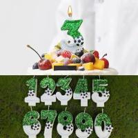 Vela de Fútbol para Cumpleaños Feliz Vela de Decoración de Luz y Fiesta para Tartas de Cumpleaños y Boda - details 11