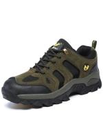 Zapatos de senderismo negros para exteriores, zapatos deportivos informales para hombre y mujer, zapatos para caminar de talla grande para primavera y otoño, zapatos de algodón para deportes de campo - details 4