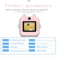 Cámara Digital para fotografía de niños, impresión instantánea, Mini impresora térmica, Video, juguetes educativos, regalo - details 14
