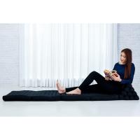Cómodo Colchón De Suelo con Cojín De Lectura, Futón Japonés, Cama Plegable O Esterilla De Masaje Tailandés, 170 x 53 cm, Azul Claro - details 339