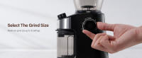 Molinillo de Café Eléctrico 32 Tamaños de Molienda Molinillo de Habas para Uso Doméstico con Botón de Limpieza - details 6