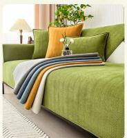 Funda de sofá de texturas de chenille universal antideslizante para decoración de sala cubiertas protectoras de sofá y cojín - details 0