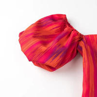 TRAFZA-Conjunto elegante de verano para Mujer, Top corto ajustado con cremallera lateral y Espalda descubierta, a la cadera Falda Midi, paquete salvaje - details 10