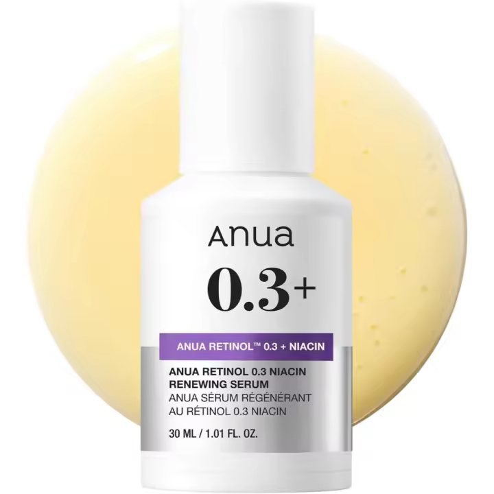Anua Retinol Suero antienvejecimiento suave para pieles texturizadas 0,11% Retinol, 5% Niacinamida - 1
