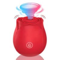 Embalaje privado SEXY Forma de rosa Vagina Vibrador de succión Succión de pezón Lamiendo oral Estimulador de clítoris Potentes productos íntimos Juguetes sexuales para - details 13