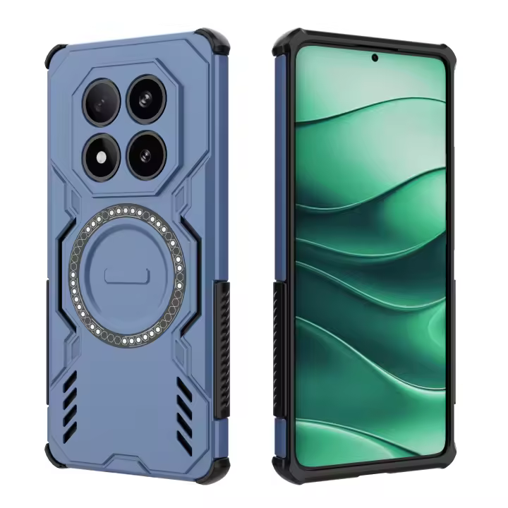 Funda Magnética para Xiaomi Redmi Note 14 Pro 5G/Poco X7 TPU+PC - 1