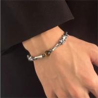Pulsera de Obsidiana Ligera de Lujo Estilo Chino Vintage Diseño Neutro y Elegante - details 1