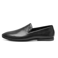 Nuevo diseño de zapatos para hombre adecuado, zapatos casuales de cuero negro, zapatos de conducción de lujo antideslizantes - details 2