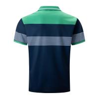 Nueva camisa POLO informal para hombre, botón con cuello en V, camiseta versátil a rayas de negocios, top - details 6