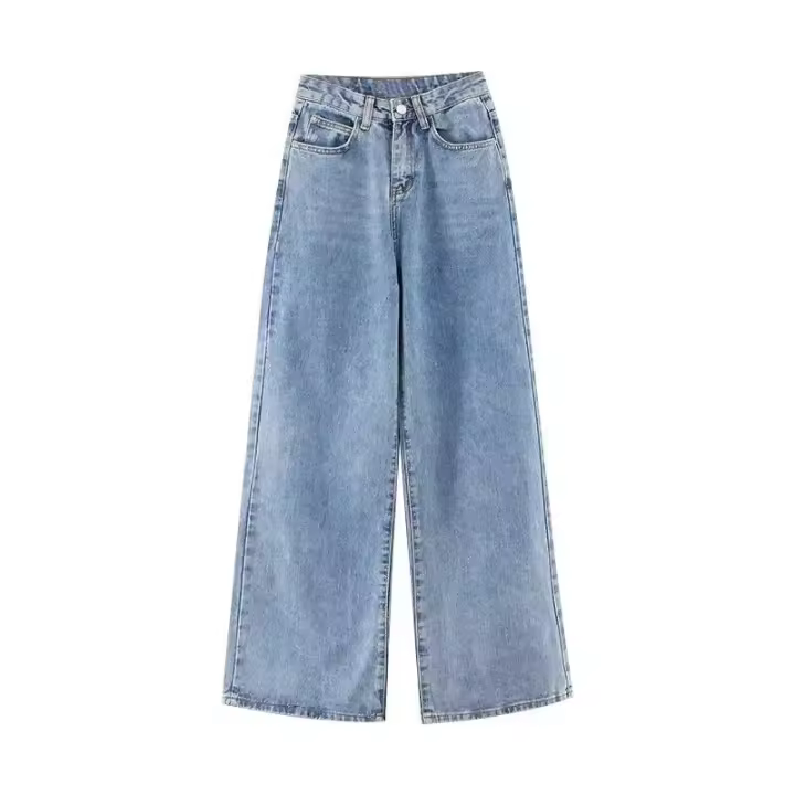 Pantalones Vaqueros Verdes para Mujer de Talla Grande Moda de Joggers - 1