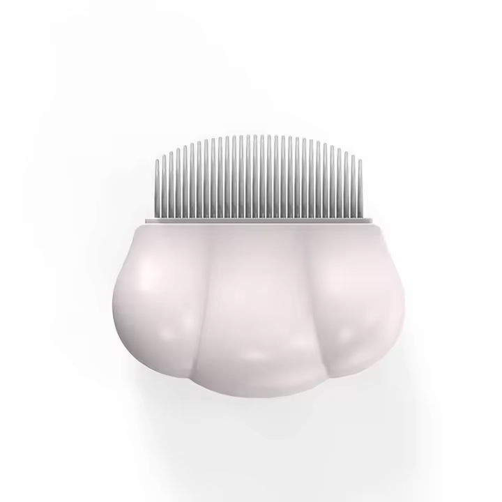 3 uds todas las longitudes de cabello cepillo para el cuidado de mascotas autolimpiante ergonómico cepillo removedor de pelo forma de concha peine de masaje herramientas de desprendimiento - 1