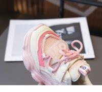 Zapatillas de deporte de malla con cordones para niños, niños casuales, zapatos deportivos al aire libre, zapatos antideslizantes para correr para niñas - details 11