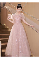 Elegante Vestido de Gala de Estilo Francés Alta Gama 2025 Perfecto para Banquetes, Cumpleaños, Bodas Moda para Mujeres - details 2