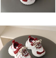 Primavera nuevos niños zapatos casuales para correr antideslizante de suela suave niños bebé lindo de dibujos animados papá zapatos niñas - details 8