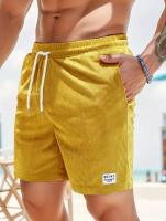 Pantalón Corto para Hombre Verano 2025 Pana Deportiva Ajustable Moda Casual Urbana - details 7