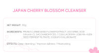FENYI Japón Cherry Blossom Limpiador facial Sakura Control de aceite Lavado facial Limpieza profunda 50 g - details 1