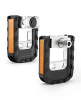 ROCKBROS-par de pedales plegables para bicicleta de montaña, pedales antideslizantes de aluminio, rodamientos autolubricantes para ciclismo - details 9