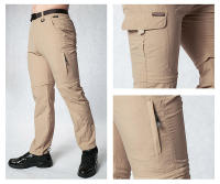 Pantalones tácticos de carga versátiles, impermeables, ligeros y extensibles para senderismo - details 8