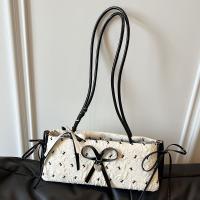 Bolso de hombro con lazo francés que combina con todo, bolso de mano francés para ir al trabajo, bolso con cremallera para axila, bolso de ocio para mujer - details 11