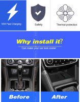 Cargador inalámbrico Car Qi para Subaru Forester Accesorios de alta velocidad 15W Panel de carga de teléfono móvil Modificación interior de las piezas 2019-2024 - details 1