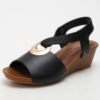 Zapatos de mujer Sandalia cómodos, modernos, versátiles en verano. Tienen un talón inclinado y son adecuados para las madres. Son - details 1