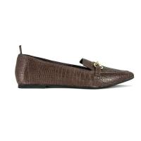 Nuevo producto de diseño único de moda profesional lanzó zapatos planos de piel de vaca de alta calidad para mujer - details 5