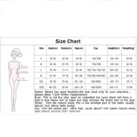 Trajes de Baño de Una Pieza para Mujer, Bañador elegante, Reductor, Halter, Playa, Verano, Push Up, Aprieta Barriga, Tankinis - details 0