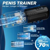 Leten-masturbador masculino giratorio telescópico automático, taza para lamer, masturbación vibratoria, mamada, coño, Juguetes sexuales para adultos para hombres - details 6
