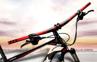Piezas de bicicleta Manillar de aleación de aluminio, 720/780 mm, accesorios de mango de bicicleta MTB, bicicleta de carretera de montaña BMX, volante de bicicleta - details 1