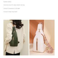 Riñonera de cuero PU para mujer, bolso de pecho sencillo de estilo bohemio para mujer, bolso de hombro deportivo Retro occidental de gran capacidad para ciclismo - details 25