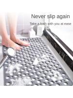 Alfombrilla de baño antideslizante TPE, alfombrilla con agarre de succión, bañera antideslizante, fuerte succión, ducha antimoho con ventosa, producto de baño - details 1