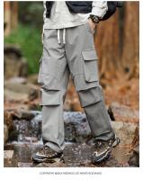 Pantalones de Overalls para Hombres Secado Rápido, Impermeable, Transpirable para Senderismo, Pesca, Acampar Largo Completo, Ajuste Atlético - details 14